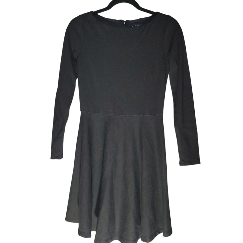 Alice+Olivia employed long sleeve mini dress